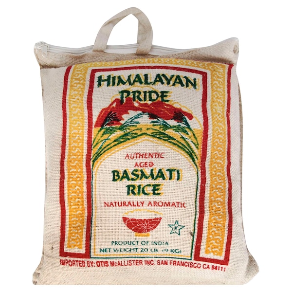Himalayan Pride Basmati Rice 20lbs 03716 Zoro